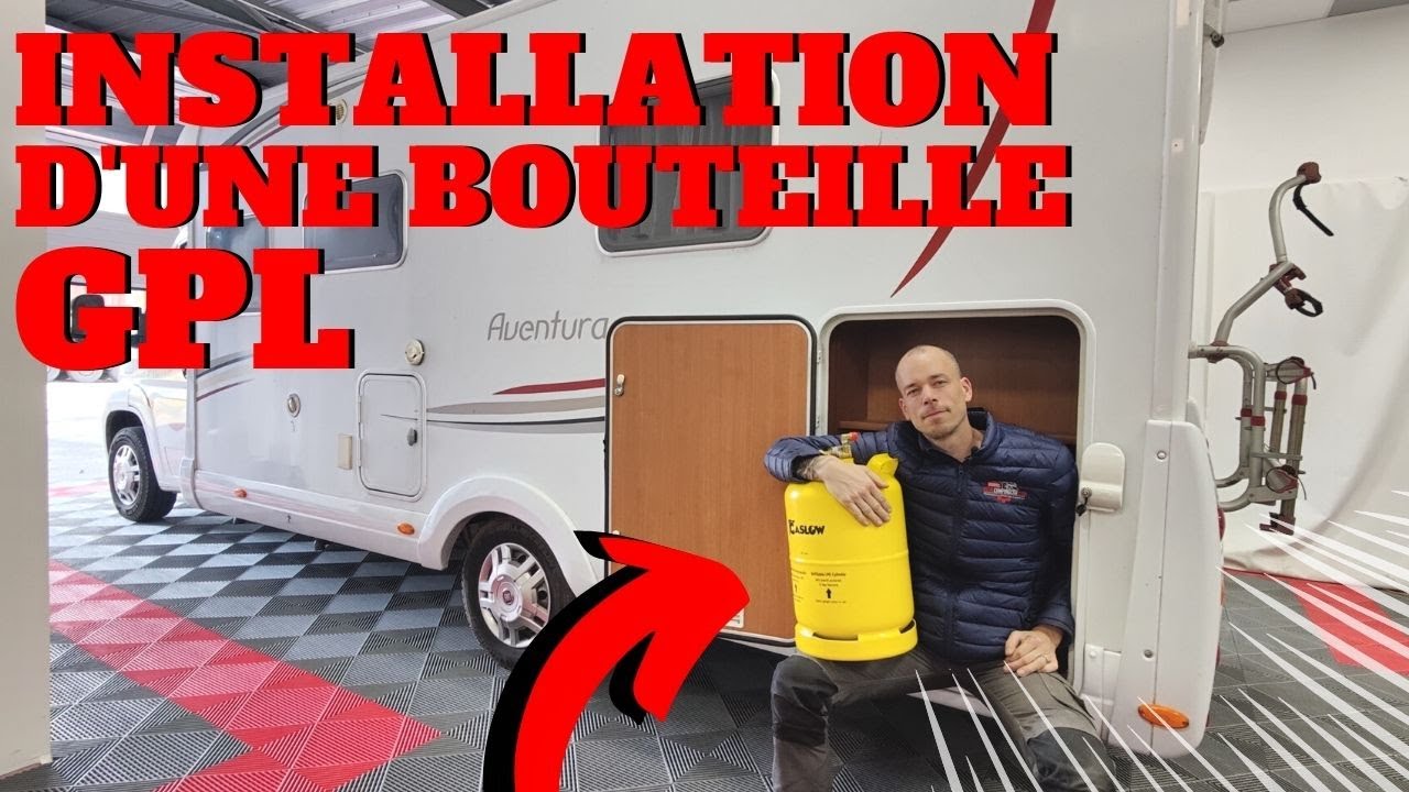 Remplir sa bouteille de propane, butane, avec du GPL a la station ! C'est  facile, pratique, pas cher 