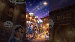 The Birth of Jesus Nativity#shortvideo #shorts #jesus #cartoon