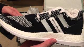 Y-3 Pure Boost ZG Knit Sneaker Unboxing
