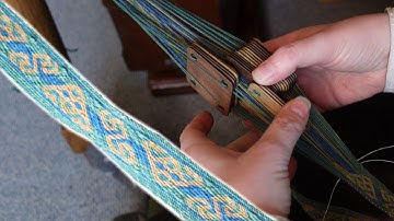 Recreating a 2500 Year Old Tablet Weaving Pattern!