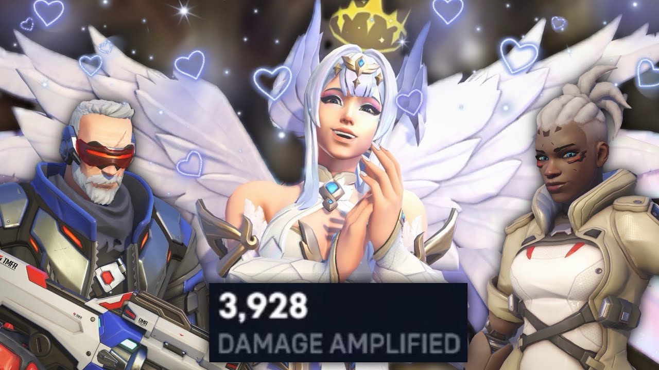 My Favorite DPS To Pocket!: Mercy Gameplay - Overwatch