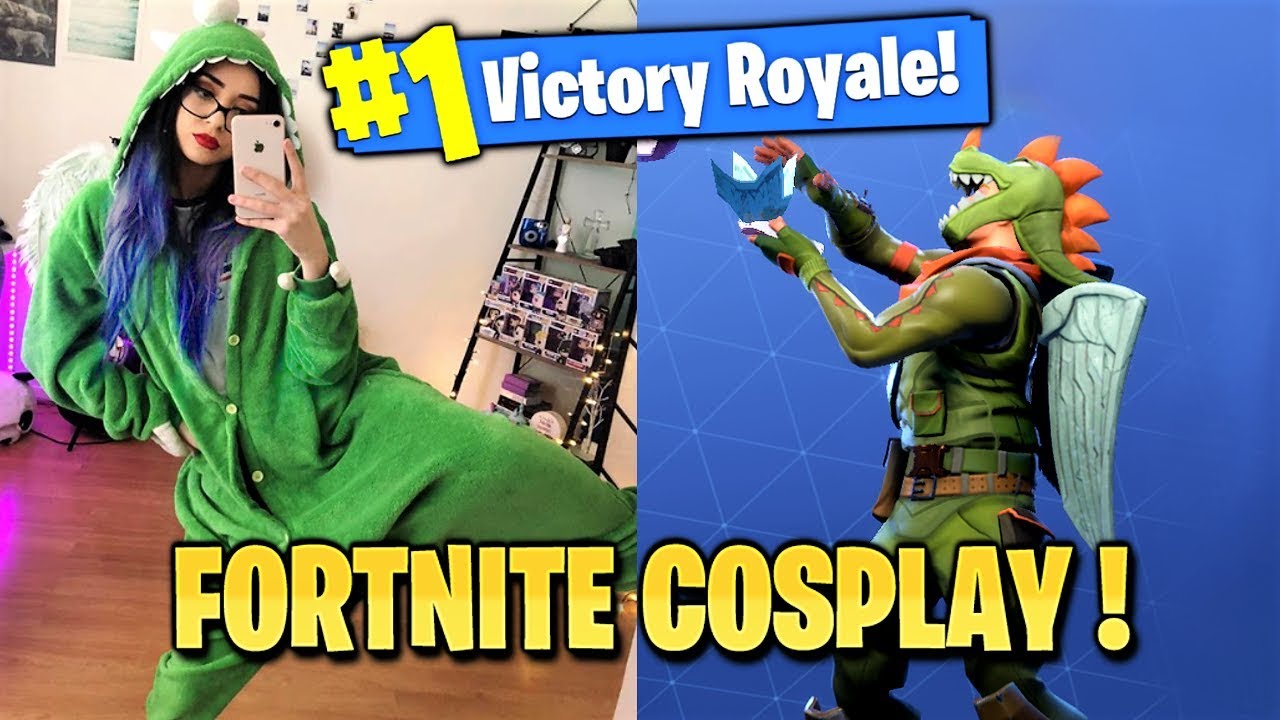 " SEXY " Fortnite REX Cosplay - 4 WINS ! - Battle Royale - YouTube