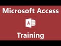 Access 2019 &amp; 365 Tutorial Using Datasheet View Microsoft Training