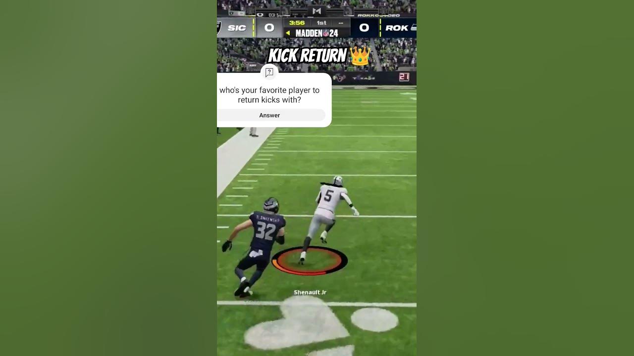 how to return Kickoffs for touchdowns football ps5 gaming madden24