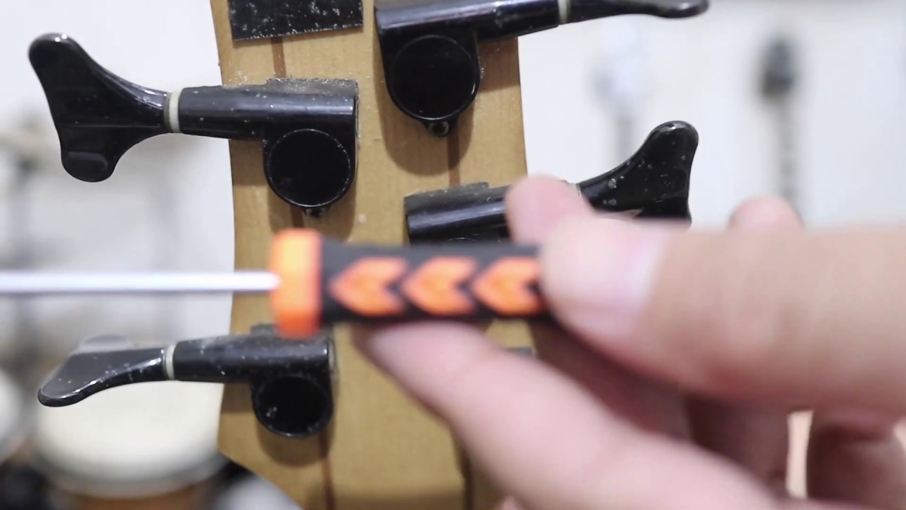 Replace Tuning Pegs/Keys on Bass Guitar YouTube