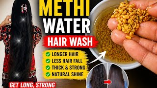 “I Tried Methi Water to wash my hair...SHOCKING RESULT 😳”