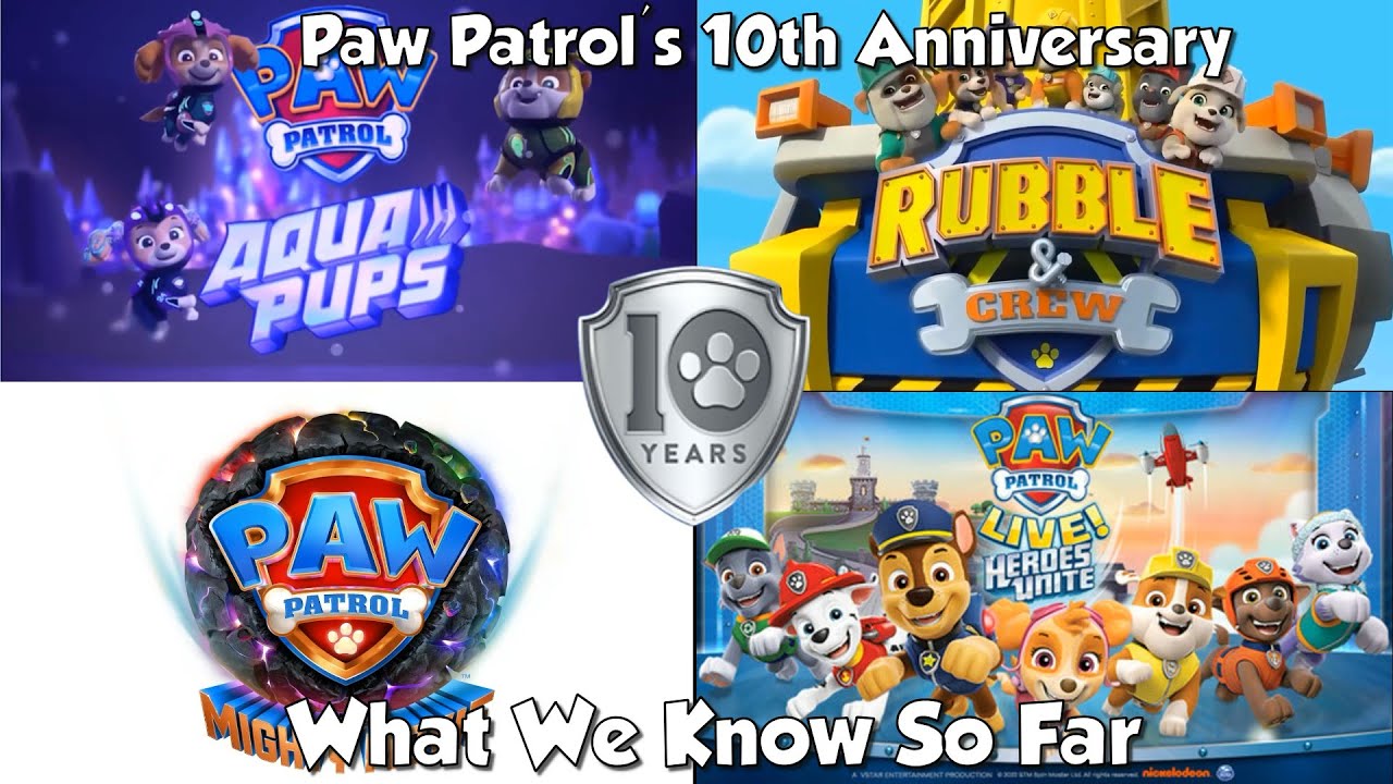 NickALive!: 'PAW Patrol' Celebrates its 10th Anniversary