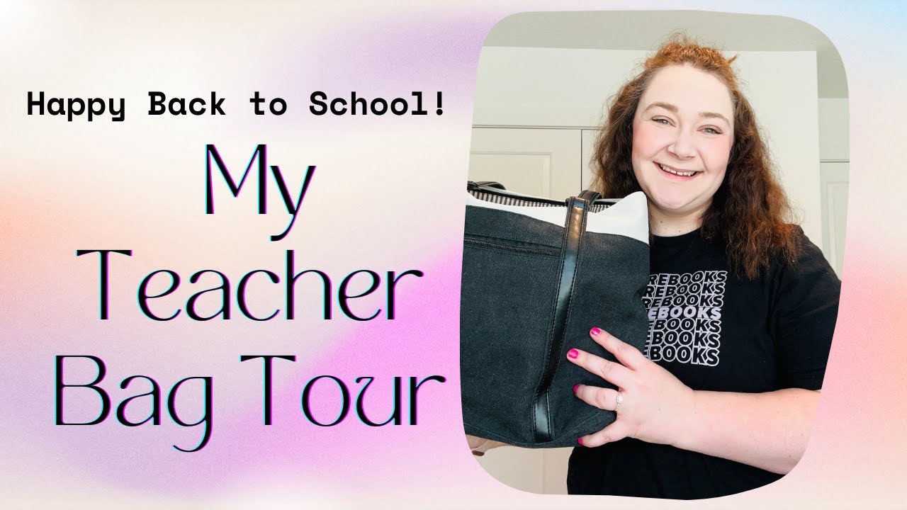What's In My Teacher Bag - YouTube