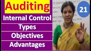 21. 'Internal Control Detailed Explanation' from Auditing Subject