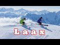 Горнолыжный курорт в Альпах. Ski resort Laax.