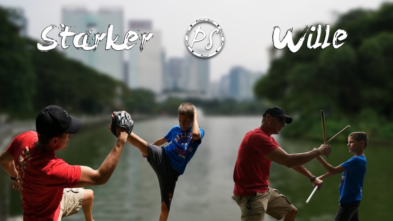 Mit Durchhaltevermögen und starkem Willen schneller ans Ziel 👊 Stock- Messer - Waffenlos