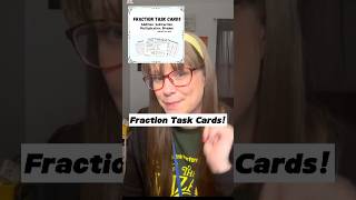 Fraction Task Cards! #maths #teacher #fraction #tutorial #education