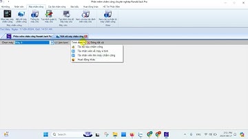 Cách chỉnh giờ trên máy chấm công từ phần mềm ronald jack pro