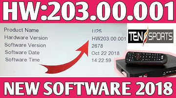 HW203.00.001 receivers new software sony ok | by Usama Tech