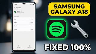 How to Fix Spotify Not Working Problem Samsung Galaxy A18