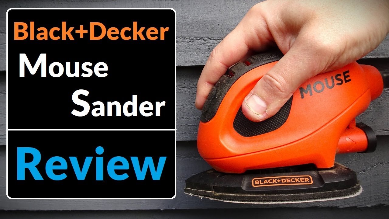 Black+Decker 55W 240V Corded Detail Sander BEW230 (Tool Review) 