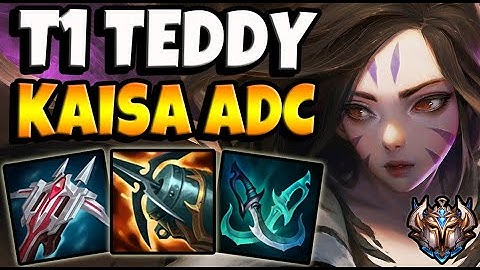 T1 Teddy KAISA vs EZREAL [ ADC ] Patch 11.11 Ranked Korea ✅