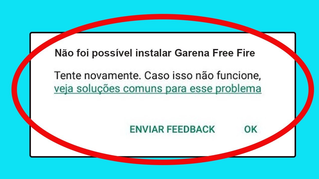 Estou tentando baixar o free fire mas não consigo - Comunidade