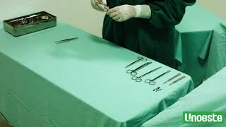 Instrumentação Cirúrgica:  Montagem da Mesa Cirúrgica - Professora Dra. Maria Rita Guimarães Maia
