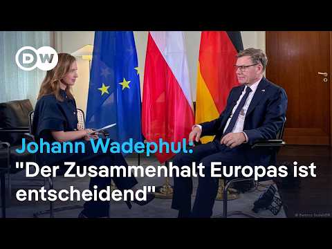 Der deutsche Außenminister Johann Wadephul wirbt ...