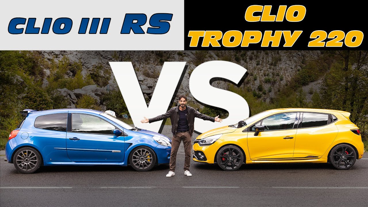 Meglio Clio 3 RS Aspirata e incaxxata o Clio RS Trophy Turbo da 220 CV?  ➡️PROVA SU STRADA ⬅️