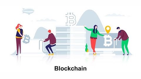 Blockchain - Flat Concept After Effects Templates