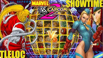 Marvel vs Capcom 2: TLELOC vs SHOWTIME