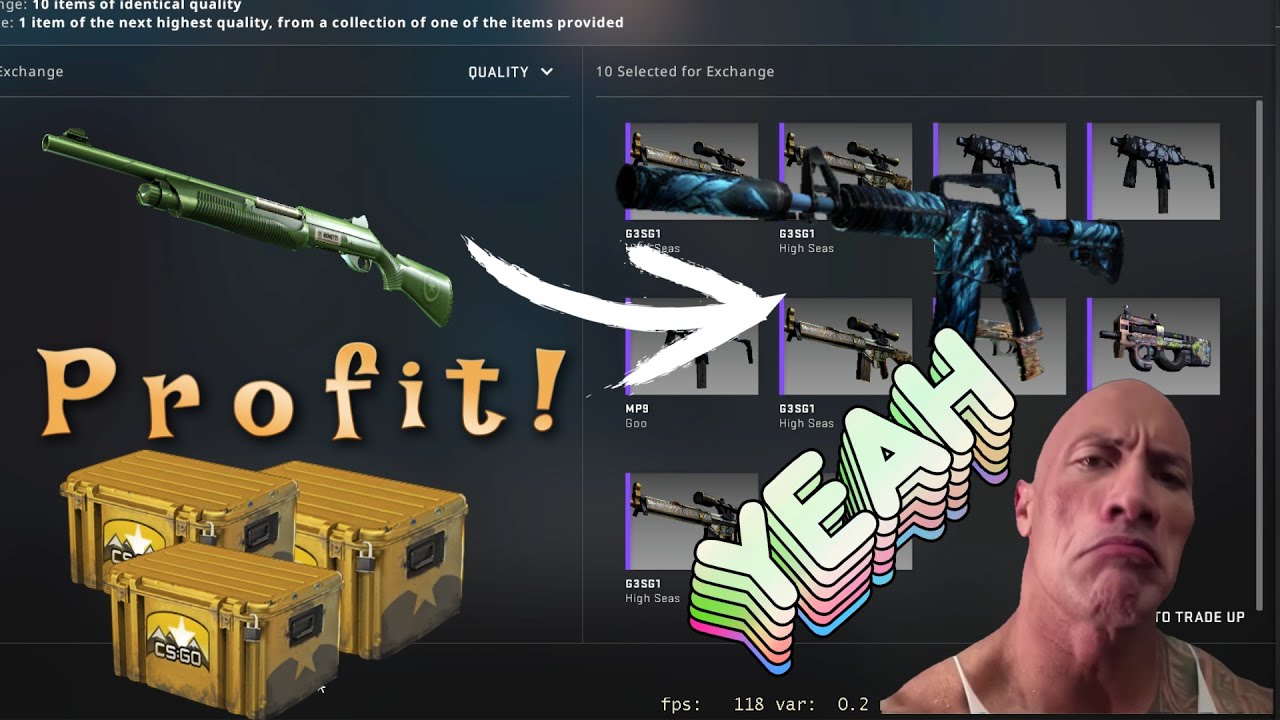 25 EURO PROFITABLE CS GO TRADE UP 🔥🔥 #shorts - YouTube