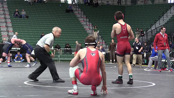 133 lbs: Anthony Petrillo (SHU) vs Lukus Stricker ...