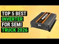 Top 5 Best Inverter For Semi Truck 2026 | Top Semi Truck Inverter