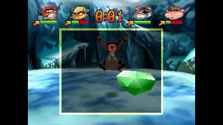 Crash Bash | MANIC PANIC | GEM CHALLENGE | PS1