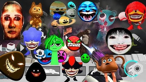 Sandbox In Space Monsters🐸🦹‍♀️#sandbox #nextbots #gaming #animals #games #roblox #banana #youtube 