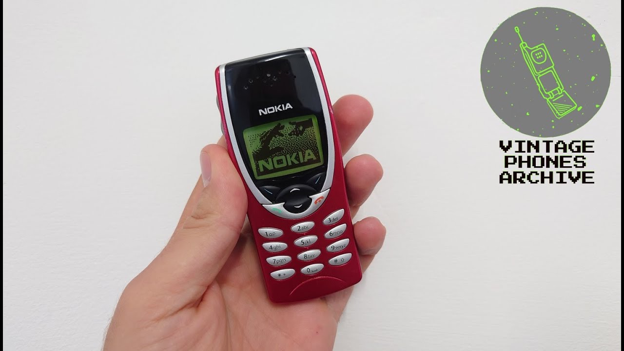 Nokia 8210 NSM-3NX Mobile phone menu browse, ringtones, games, wallpapers