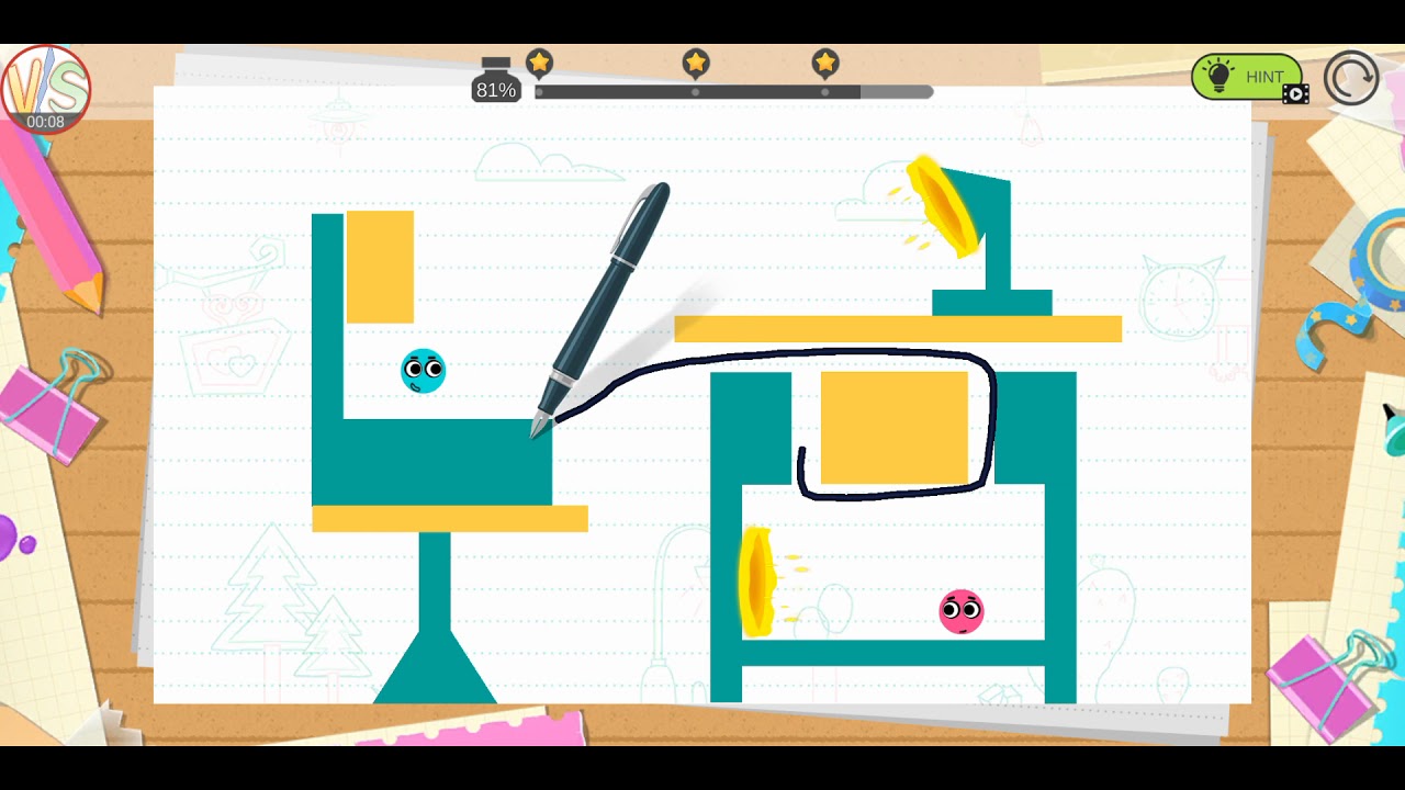 Love Balls Level 366 Solution 3 Stars