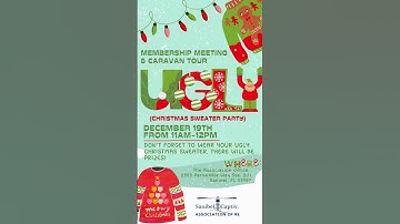 Ugly Christmas Sweater Party- 12.19.24