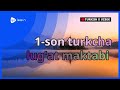 1-son turkcha lug&#39;at maktabi | Golearn