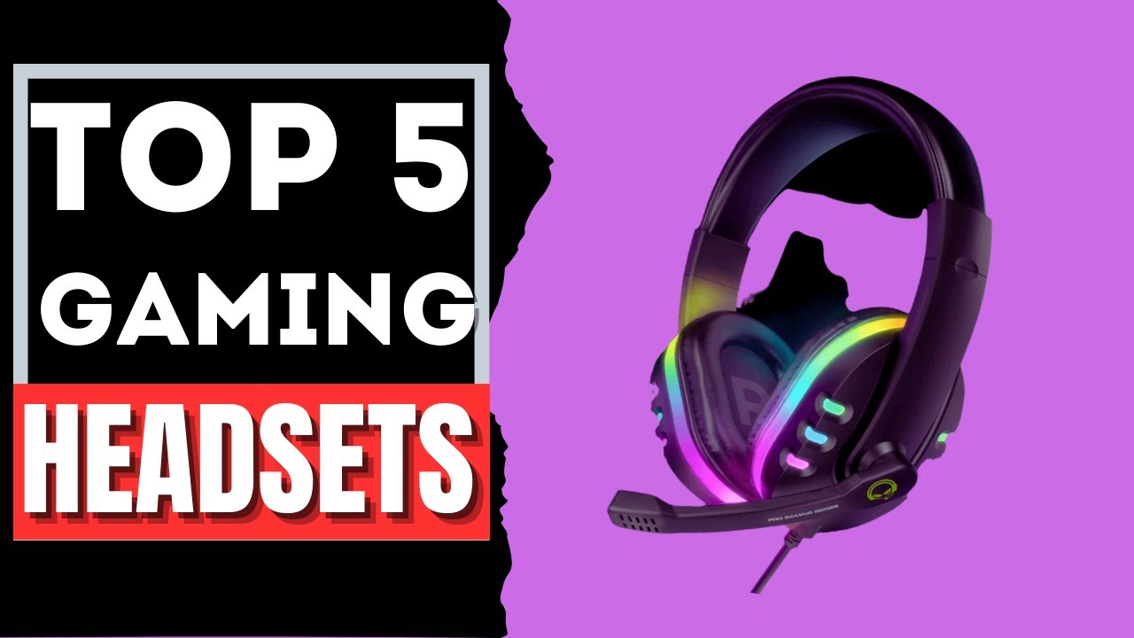 TOP 5 BEST Gaming Headsets (2023) YouTube