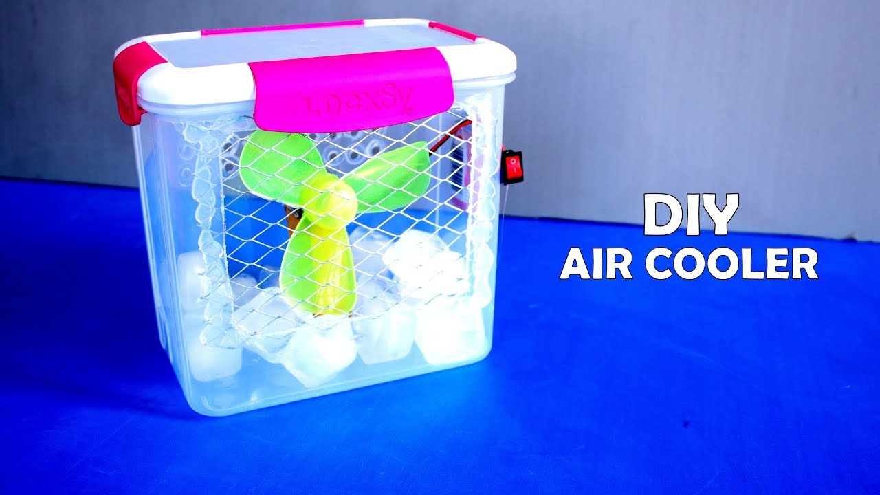 How to Make Powerful Air Cooler at Home Air Cooler DIY at Home YouTube