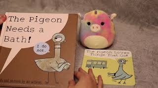 READING BOOKS (The Pigeon Needs a Bath & The Pigeon Loves Things That Go)