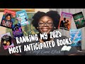 Ranking My 2025 Most Anticipated Books