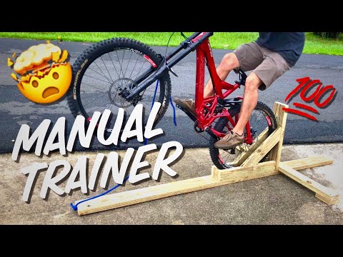 Mtb Manual Practice Wood Stand Diy Tried The Gmbn Build Youtube