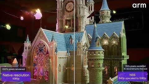 Neural Super Sampling in Enchanted Castle (Demo)