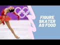 Figure Skater as food