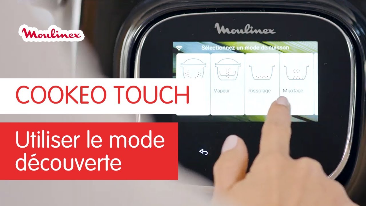 Envie de découvrir Cookeo Touch ? 