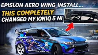 Installing the Epsilon Aero Wing on My Hyundai IONIQ 5 N | Full Install & First Look