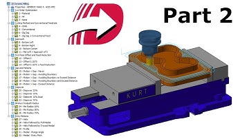Mastercam Dynamic Milling - Every Parameter Part 2 of 5