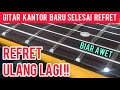 Bassboifretworks ep100  squier classic vibe stratocaster refret jescar stainless fretworkfriday