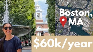 Living in Boston On $60k A Year