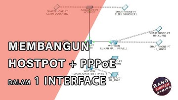 Tutorial Membangun Hotspot + PPPoE dalam 1 Interface | Tutorial Mikrotik