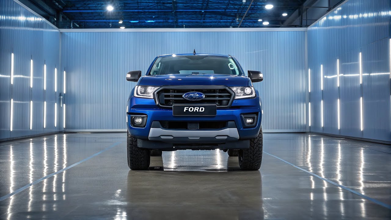 2027 Ford Ranger Navy Blue: Picape Média Potente, Tecnológica e Imponente no Brasil